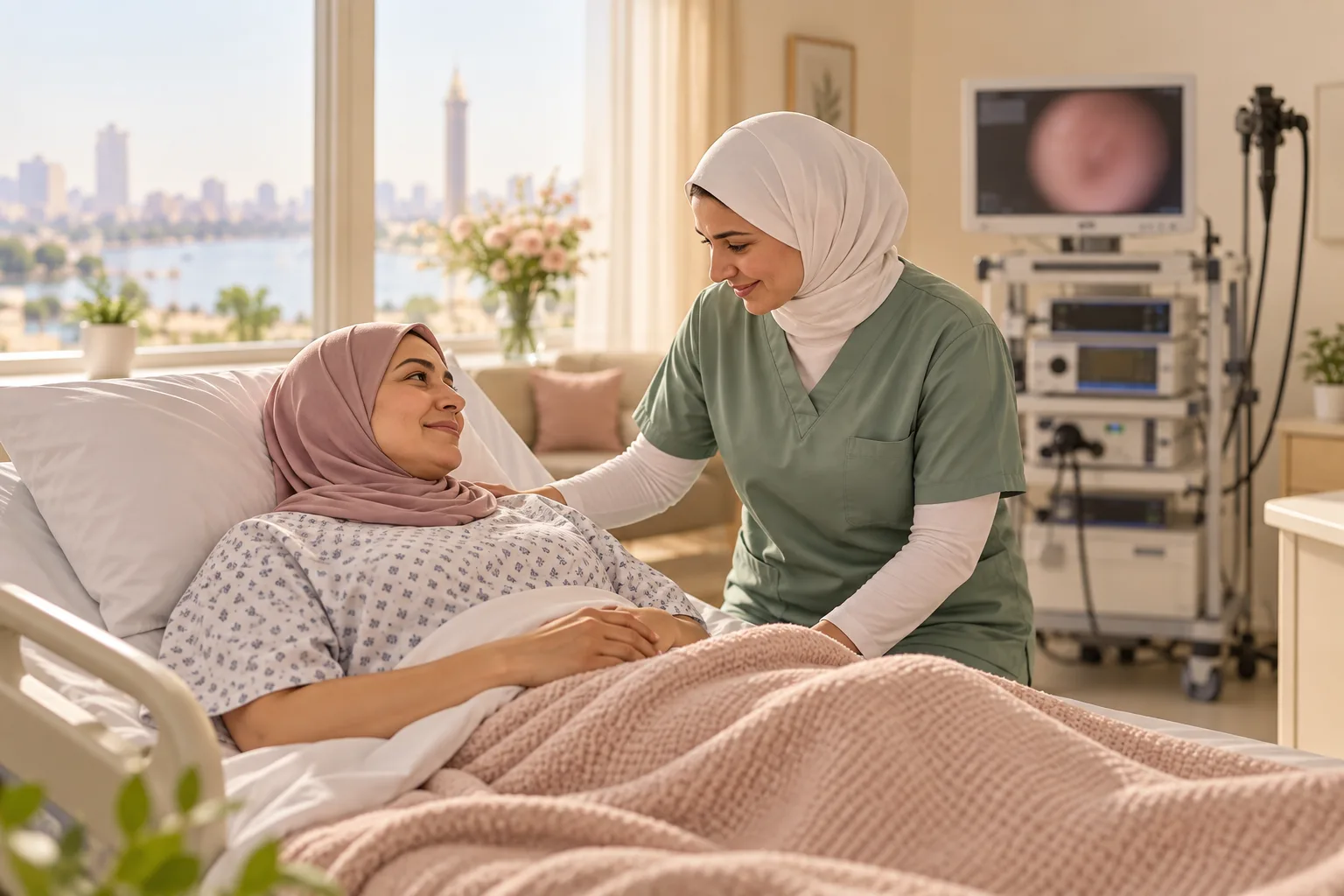 صورة توضيحية لموضوع: منظار القولون بيتعمل إزاي وهل مؤلم؟