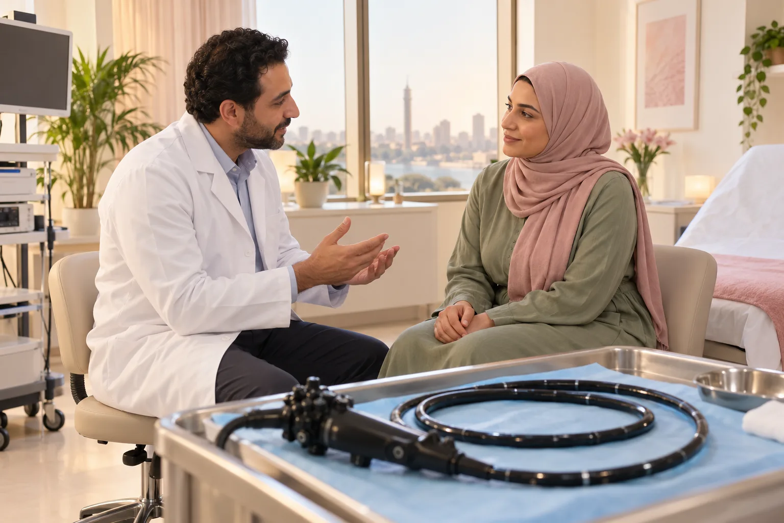 صورة توضيحية لموضوع: منظار المعدة بيتعمل إزاي: دليلك الكامل للتحضير والتخدير وأخذ الخزعة
