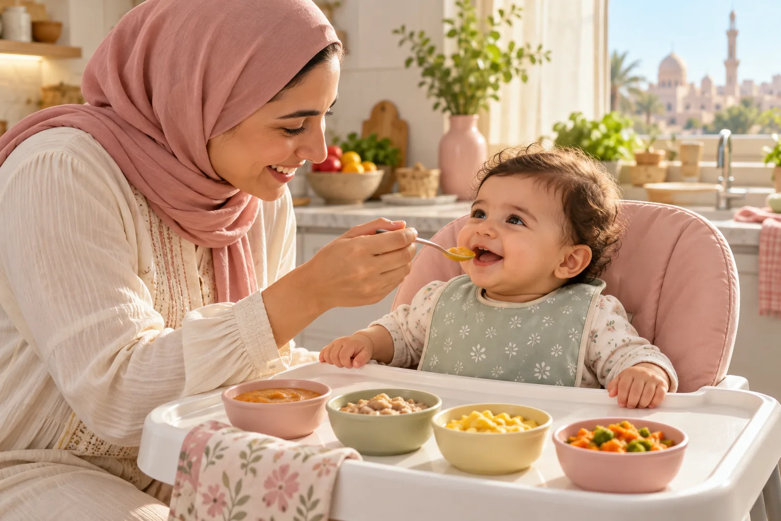 صورة توضيحية لموضوع: أكل غني بالحديد للرضيع من 6 شهور: دليلك لأول وجبات آمنة وقوية