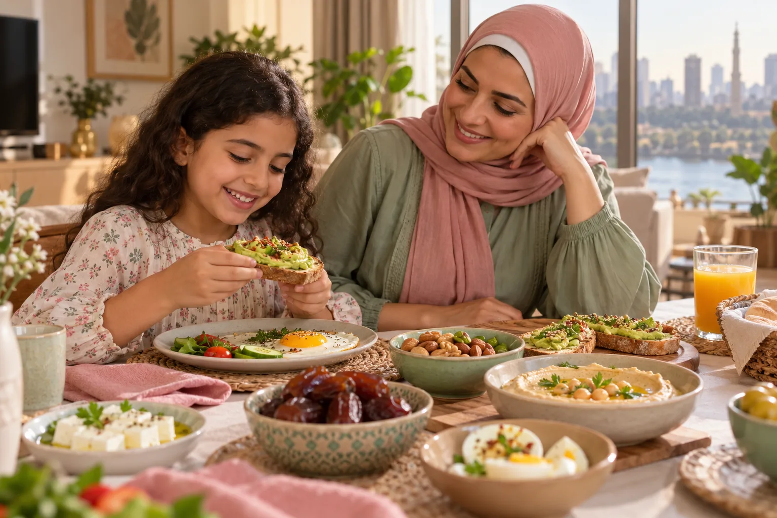 صورة توضيحية لموضوع: طفلي وزنه قليل: أزوّد سعرات الأكل إزاي بطريقة صحية وآمنة؟