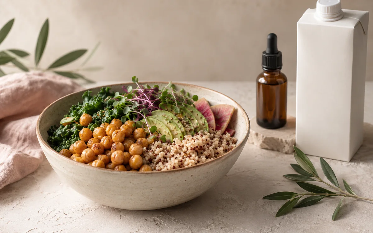 Article illustration: Vitamin B12 for plant-based eating: plan a reliable source