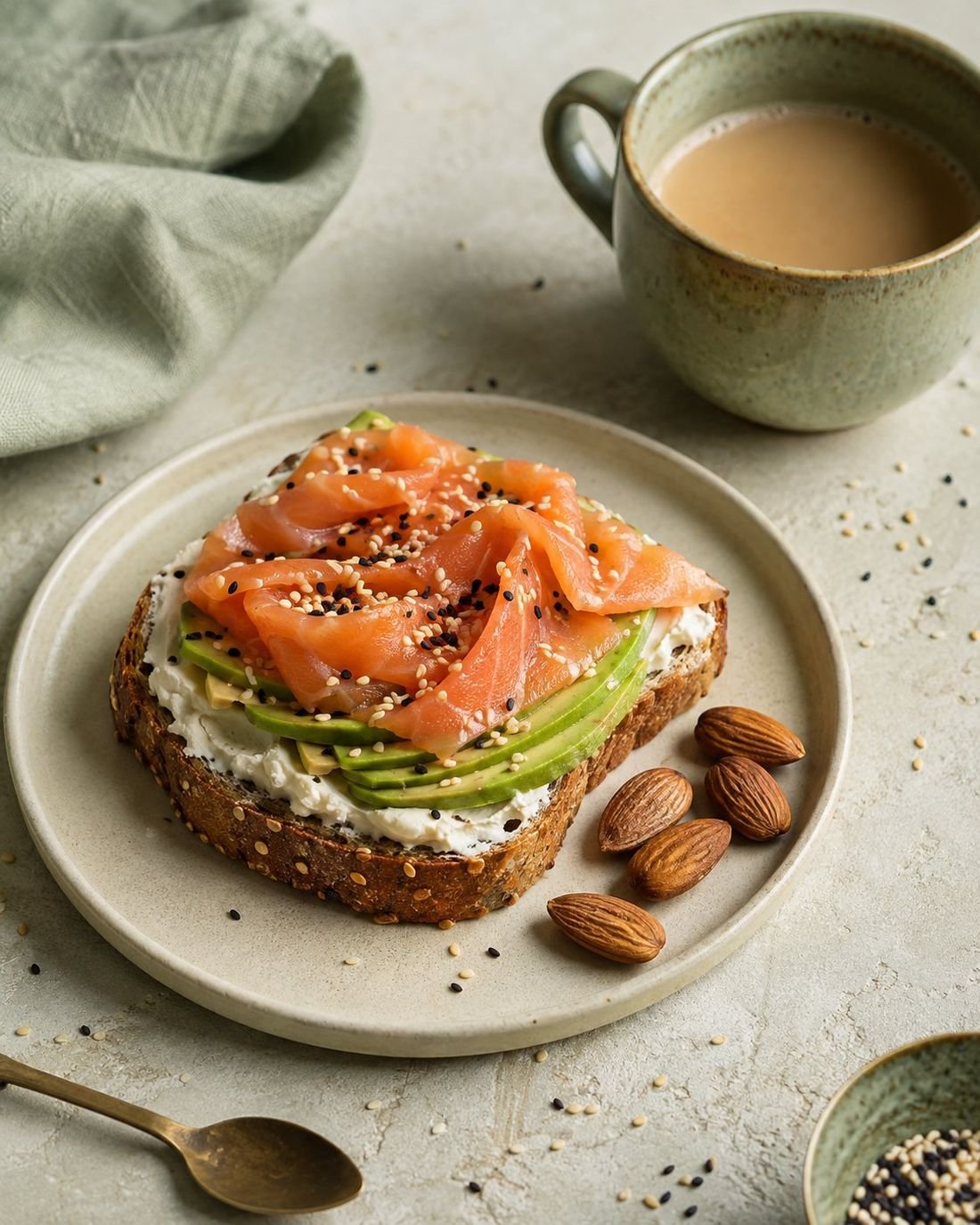 Smoked Salmon and Avocado Toast