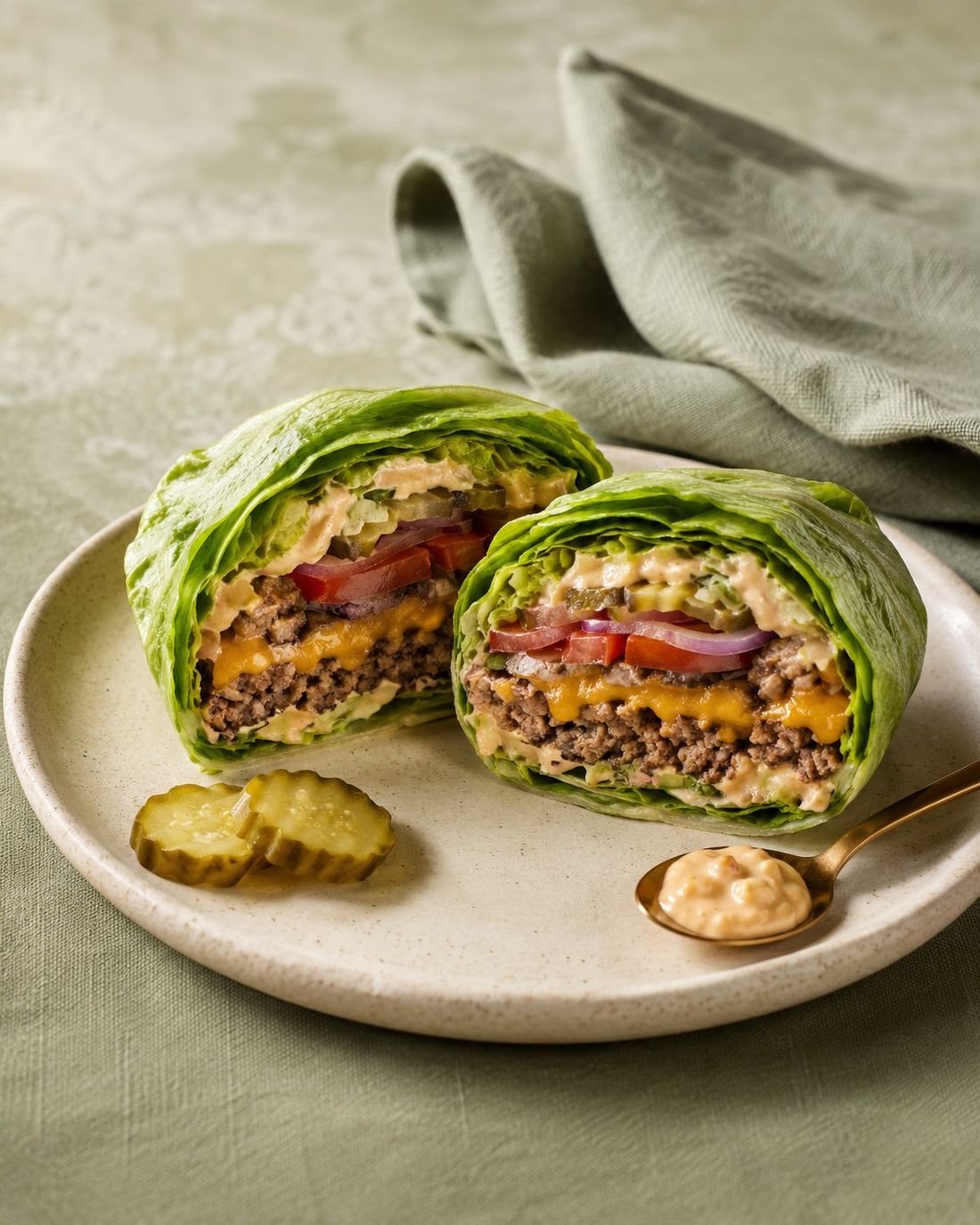 Big Mac Lettuce Wrap