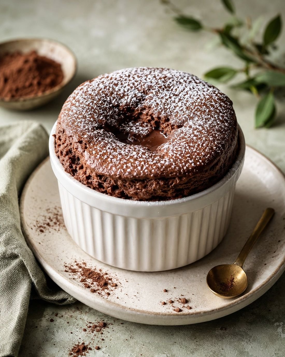 Chocolate Protein Soufflé