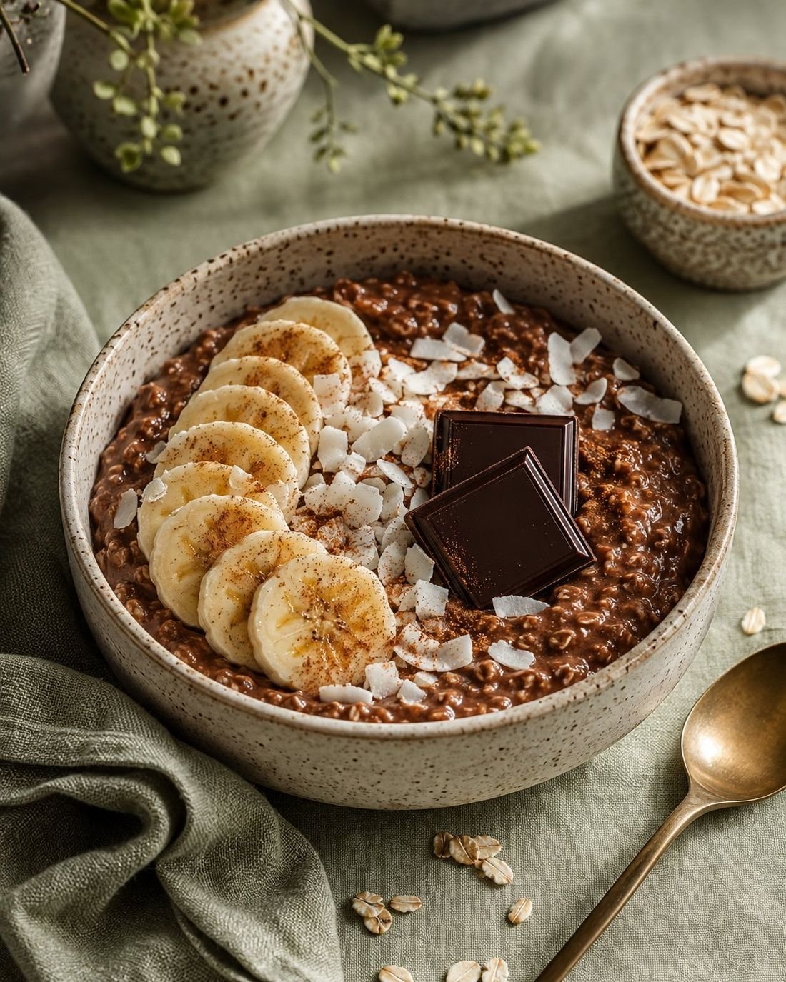 Chocolate Protein Porridge