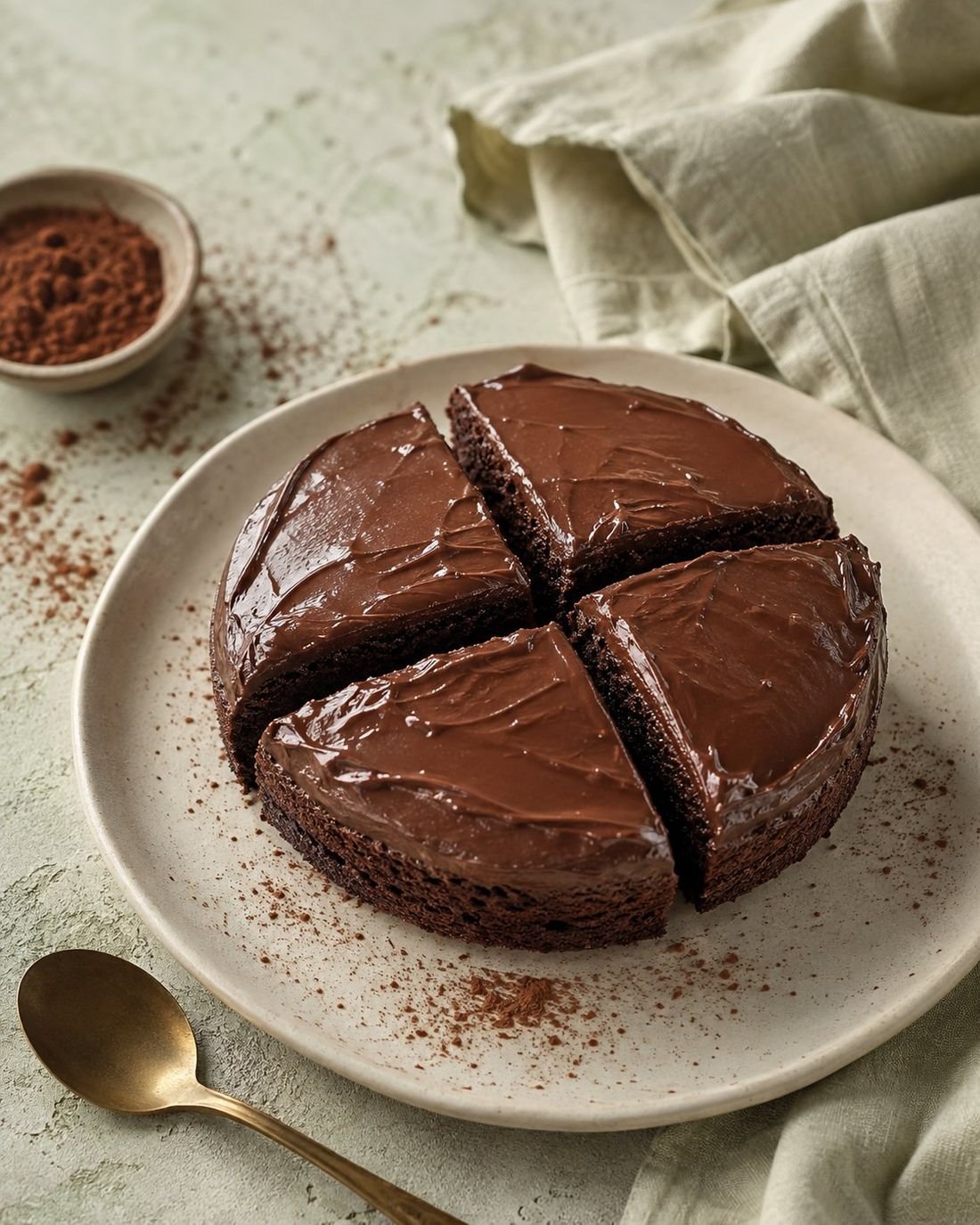 70-Calorie Chocolate Cake