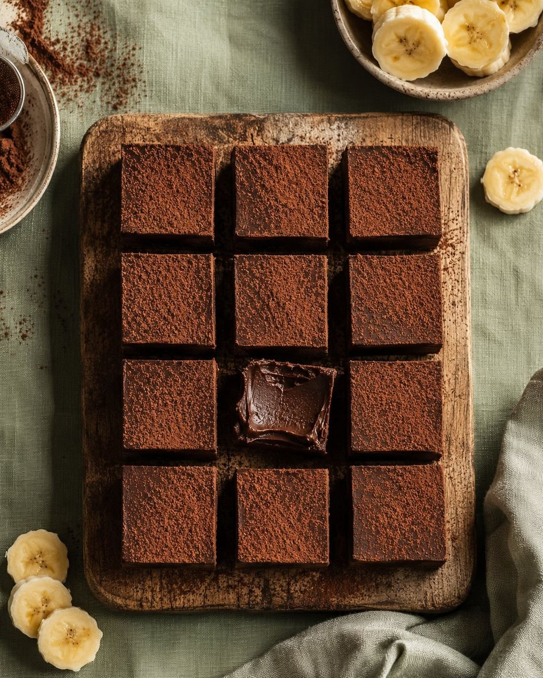 No-Bake Chocolate Fudge Squares
