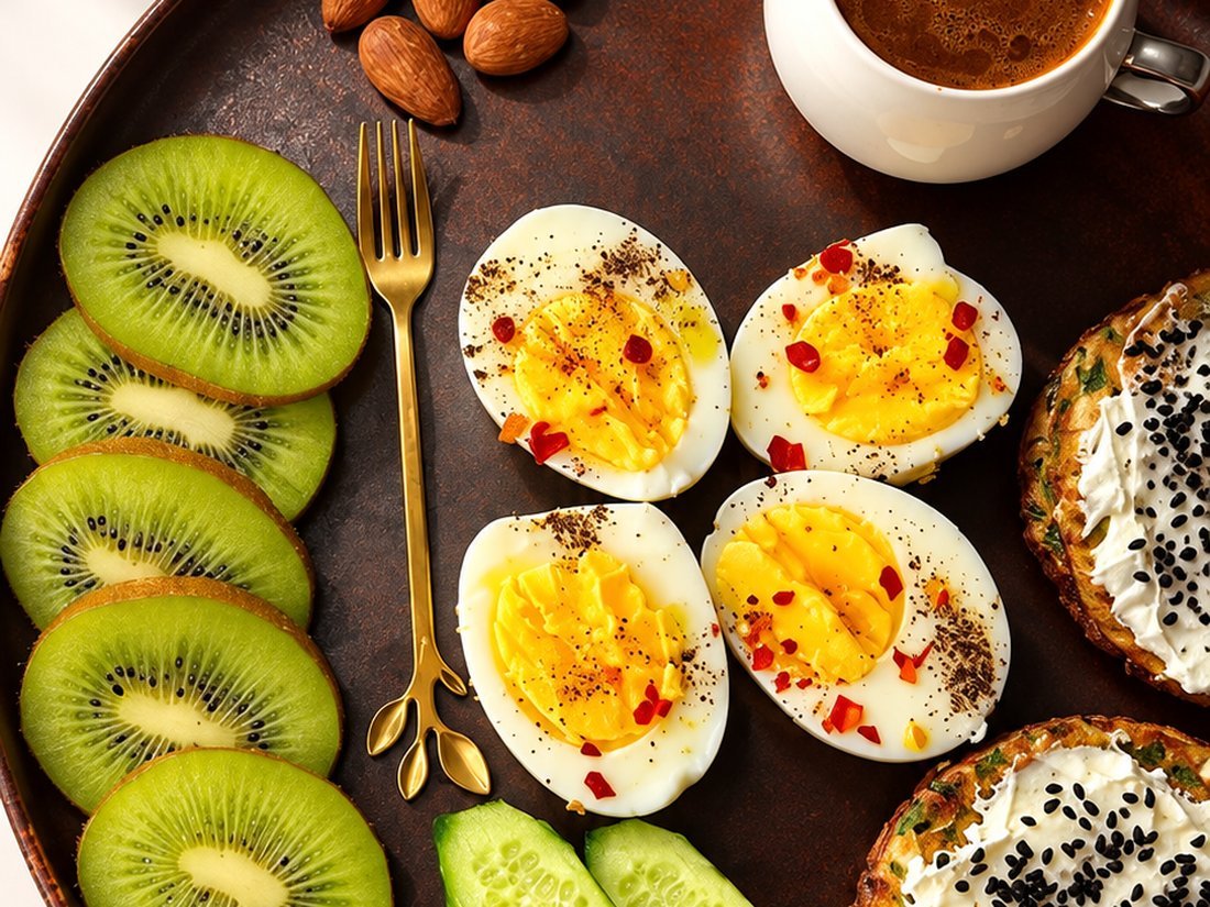 Taameya Egg Pancakes with Cheese and Eggs
