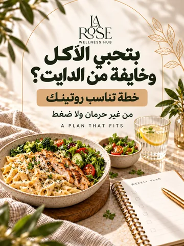 نظام غذائي يناسب روتينك: إزاي تخس من غير حرمان ولا ضغط نفسي؟